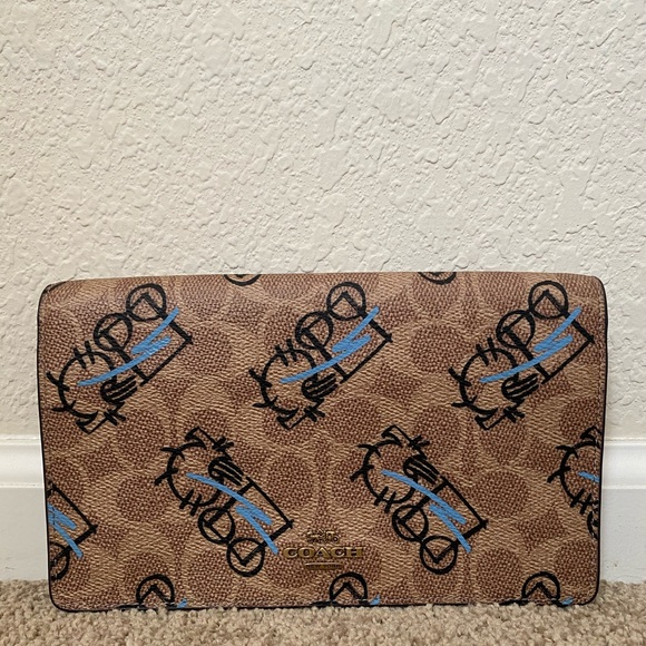 Hayden Foldover Clutch With Abstract Horse - Picture 2 of 6